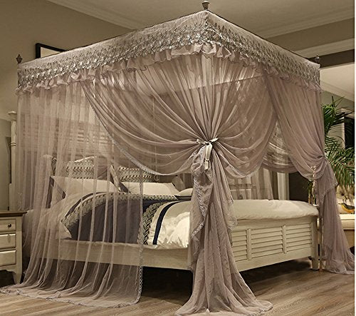 Princess four poster outlet bed