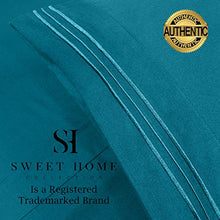 Load image into Gallery viewer, 1500 Supreme Collection Extra Soft California King Sheets Set, Teal - Luxury Bed Sheets Set with Deep Pocket Wrinkle Free Hypoallergenic Bedding, Over 40 Colors, California King Size, Teal
