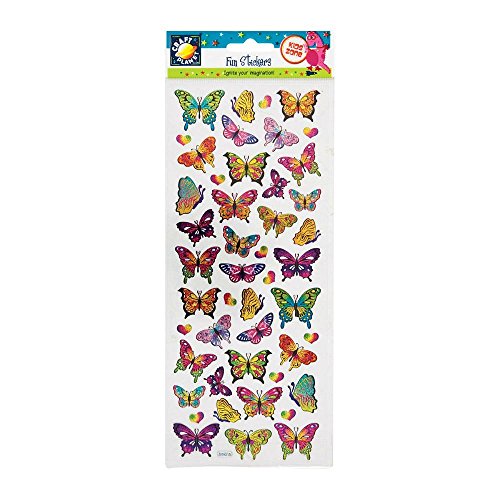 Craft Planet Fun Stickers Butterflies Cpt 805215