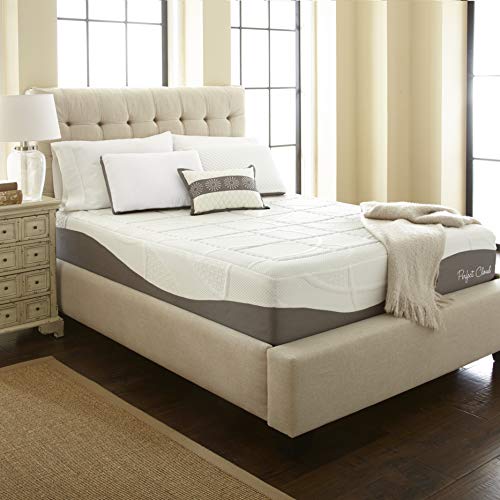 Made in The USA - Perfect Cloud Elegance Plush Gel-Infused 12-inch Memory Foam Mattress - Pressure Relieving - Bed-in-a-Box (King)