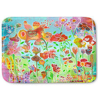 DiaNoche Designs Memory Foam Bath or Kitchen Mats by Kim Ellery - Soft Voices, Large 36 x 24 in