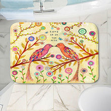 Load image into Gallery viewer, DiaNoche Designs Memory Foam Bath or Kitchen Mats by Sascalia - Love Birds, Large 36 x 24 in
