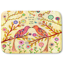Load image into Gallery viewer, DiaNoche Designs Memory Foam Bath or Kitchen Mats by Sascalia - Love Birds, Large 36 x 24 in
