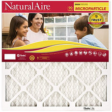 Load image into Gallery viewer, NaturalAire MicroParticle Air Filter, MERV 10, 20 x 25 x 1-Inch, 6-Pack
