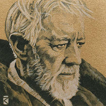 Load image into Gallery viewer, [Atoderi] Obi-of-Wan Kenobi fabric board Interior Art Goods stw-0015
