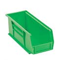 Load image into Gallery viewer, Akro-Mils Plastic Stacking Bin, 4-1/8&quot;W x 10-7/8&quot;D x 4&quot;H, Green - Lot of 12
