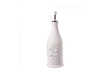 Load image into Gallery viewer, la Porcellana Menage Cylindrical Oil Bottle, Porcelain, White, 7.2 x 7.2 x 17.5 cm
