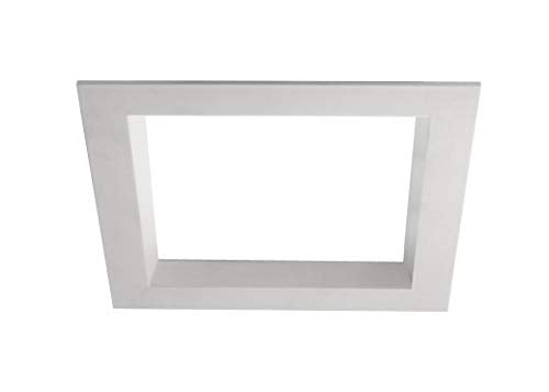 NICOR Lighting 5 inch Square New Construction Downlight Kit with Housing in 3000K (DLQ5-10-120-3K-WH)