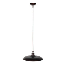 Load image into Gallery viewer, Design House 519863 Kimball Industrial Farmhouse 1-Light Indoor Pendant with Metal Shade for Kitchen Dining Room Bar Island, Coffee Bronze
