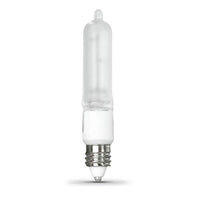 Feit Electric BPQ75CL/MC 75 Watt Single Ended Halogen Quartz Light Bulbs