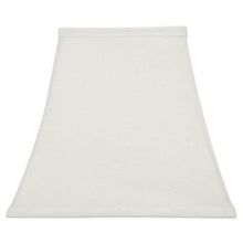 Load image into Gallery viewer, Upgradelights White Square Bell 8 Inch Clip on Candle Stick Replacement Lamp Shade (4x8x7)
