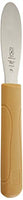 Mercer Culinary Millennia Spreader with Plain Edge and Peanut Butter Handle, 3.5 Inch