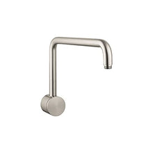 Load image into Gallery viewer, hansgrohe Raindance Raised Height 16-inch Modern Rotating Showerarm in Brushed Nickel, for Wall Mount Showerhead, 06476820
