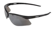 Load image into Gallery viewer, Radnor Premier Series Safety Glasses With Black Frame And Smoke Polycarbonate Mirror Lens
