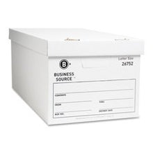 Load image into Gallery viewer, Storage Boxes, LTR, 500 lb, 12&quot;x24&quot;x10&quot;, 12/CT, White, Sold as 1 Carton, 12 Each per Carton
