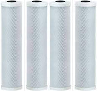 4-Pack Compatible for WaterPur CCI-10-CLW Activated Carbon Block Filter - Universal 10 inch Filter for WaterPur Clear Water Filter Housing