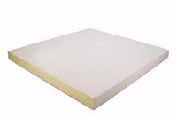 Waterproof Mattress Cover and Twin Size 4 Inch Thick 3 Pound Density Visco Elastic Memory Foam Mattress Bed Topper Made in The USA