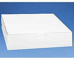 Cakesupplyshop 10x10x2.5 Pie & Cupcake Carry Boxes - 25pack Closed Boxes No Window