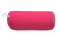 World's Best Microbead Bolster Tube Pillow, Smooth Cool Touch Fabric, Neck or Back Support Pillow, Hypoallergenic, Pink