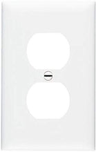 Load image into Gallery viewer, White Duplex Nylon Wall Plate
