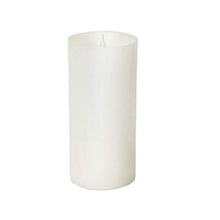 Load image into Gallery viewer, Melrose 9&quot; Simplux White Flameless LED Lighted Wax Pillar Candle with Moving Flame
