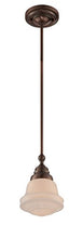 Load image into Gallery viewer, Lite Source LS-18741 Towne Pendant, Antique Copper Finish

