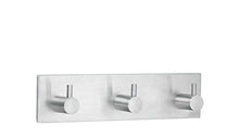 Load image into Gallery viewer, Smedbo B1107 Design Triple Hook, Brushed Stainless Steel
