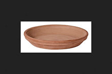 Load image into Gallery viewer, Deroma Saucer 12.2 &quot; Diameter X 1.6 &quot; H Terra Cotta Chocolate
