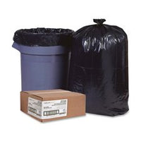 Nature Saver Trash Can Liners,Rcycld,55-60 Gal,1.25mil,38