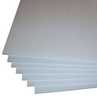 4mm White Coroplast Blank Signs, 18