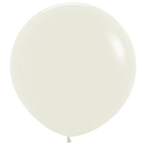 Allydrew 36 Inch Latex Balloons (5 Pack), White
