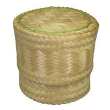 Load image into Gallery viewer, Brand New Thai Handmade Sticky Rice Serving Basket Medium Size 6.6x3.5x5(1 Pc)
