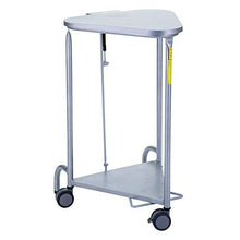 Load image into Gallery viewer, R&amp;B Wire 669 Steel Triangular Hamper Stand with Quiet Closure Lid System
