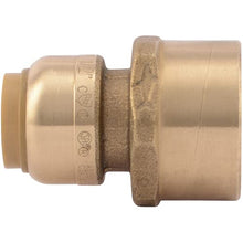 Load image into Gallery viewer, SharkBite U068LFA Female Reducing Adapter, 1/2 Inch x 3/4 Inch FNPT RT LF, Push-to-Connect, PEX, Copper, CPVC
