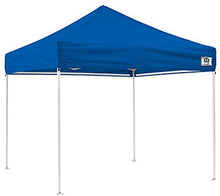 Load image into Gallery viewer, Impact 10&#39; x10&#39; Pop Up Canopy Tent with Sidewalls, Recreational Grade Steel Frame, Includes 2 Sidewalls and 2 Zippered Sidewalls, Roller Bag, Royal Blue
