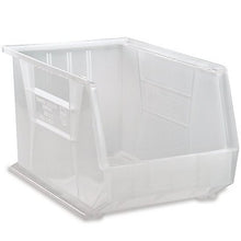 Load image into Gallery viewer, Quantum Ultra Clearview Poly Bin - 11&quot;Wx18&quot;Dx10&quot;H - Clear - Lot of 4
