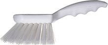 Load image into Gallery viewer, Carlisle 4054102 Sparta Spectrum Polypropylene Handle General Clean Up Brush, Polyester Bristles, 8&quot; Length x 3&quot; Width, 1.63&quot; Bristle Trim, White
