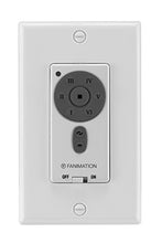 Load image into Gallery viewer, Fanimation TW40WH Six Speed DC Motor Wall Control - White, 4.72x0.3x1.57
