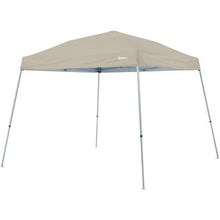 Load image into Gallery viewer, Quest 10 Ft. X 10 Ft. Slant Leg Instant Ez up Pop up Recreational Tent Canopy (Khaki)
