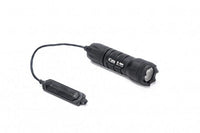 Elzetta A325 Alpha 1-Cell Flashlight with Crenellated Bezel Ring, Flood Lens, Remote Tape Switch with 5