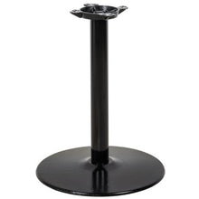 Load image into Gallery viewer, Royal Industries Round Black Metal Table Base, 22&quot;
