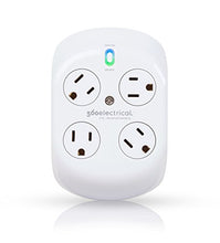 Load image into Gallery viewer, 360 Electrical 36036 Revolve Surge Protector With 4 Rotating Outlets,White
