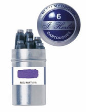 Load image into Gallery viewer, J. Herbin Refills Bleu Nuit Fountain Pen Cartridge - H201-19
