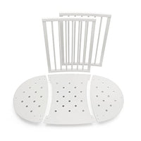 Stokke Sleepi Bed Extension, White - Convert Stokke Sleepi Mini Crib Into Stokke Sleepi Bed - Suitable for Children Up to 3 Years - Mattress Sold Separately - Extends Bed to 50 Inches