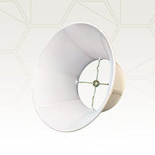 Load image into Gallery viewer, Royal Designs Shallow Drum Bell Billiotte Lamp Shade - Beige - 13 x 19 x 11.25
