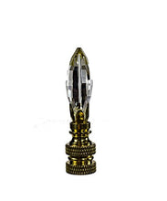 Load image into Gallery viewer, Swarovski Radiance Crystal Lamp Finial 2.40&quot; h
