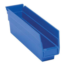 Load image into Gallery viewer, Quantum QSB100BL Blue Economy Shelf Bin, 11-5/8&quot; x 2-3/4&quot; x 4&quot; Size (Pack of 36)
