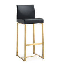 Load image into Gallery viewer, TOV Furniture Denmark Steel Barstool, Bar Height, Black
