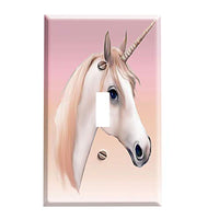 Unicorn Portrait Switchplate - Switch Plate Cover
