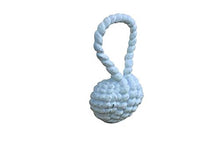 Load image into Gallery viewer, Hampton Nautical Theme Home Cast Iron Sailors Knot Door Stopper, 10&quot;, Whitewashed
